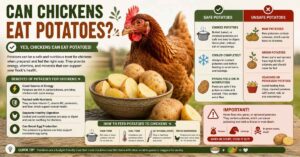Can Chickens Eat Potatoes?