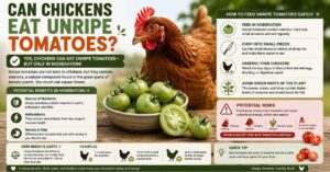 Can Chickens Eat Unripe Tomatoes?