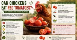 Can Chickens Eat Red Tomatoes?