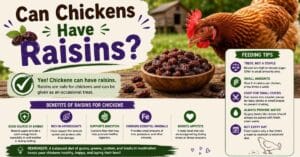 Can Chickens Have Raisins