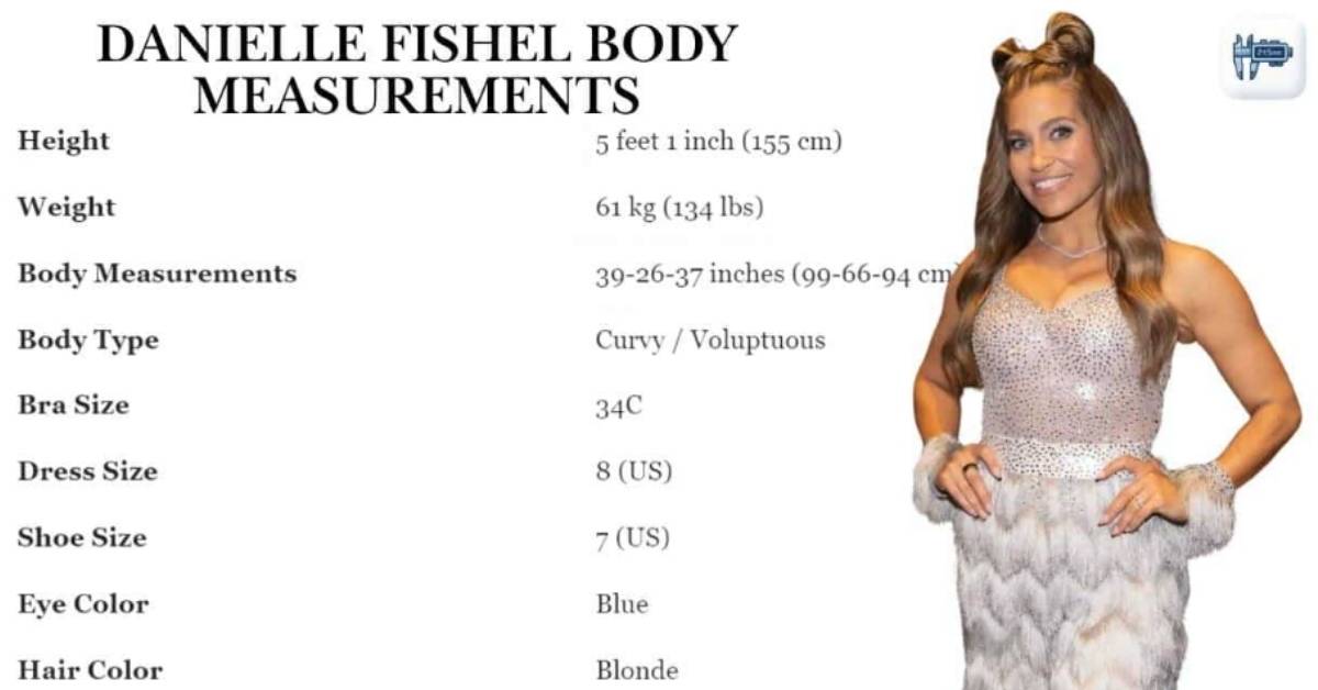 Danielle Fishel Body Measurements