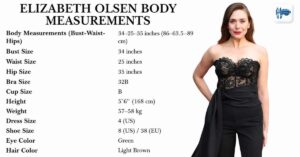 Elizabeth Olsen Body Measurements