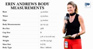 Erin Andrews Body Measurements