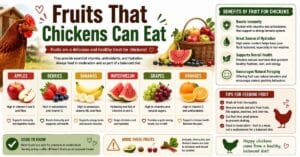 Fruits That Chickens Can Eat