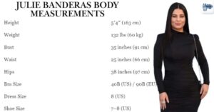 Julie Banderas Body Measurements