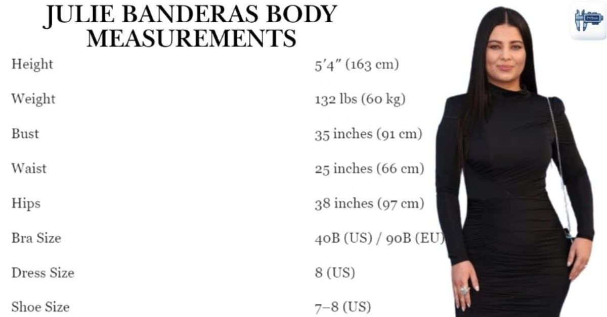 Julie Banderas Body Measurements
