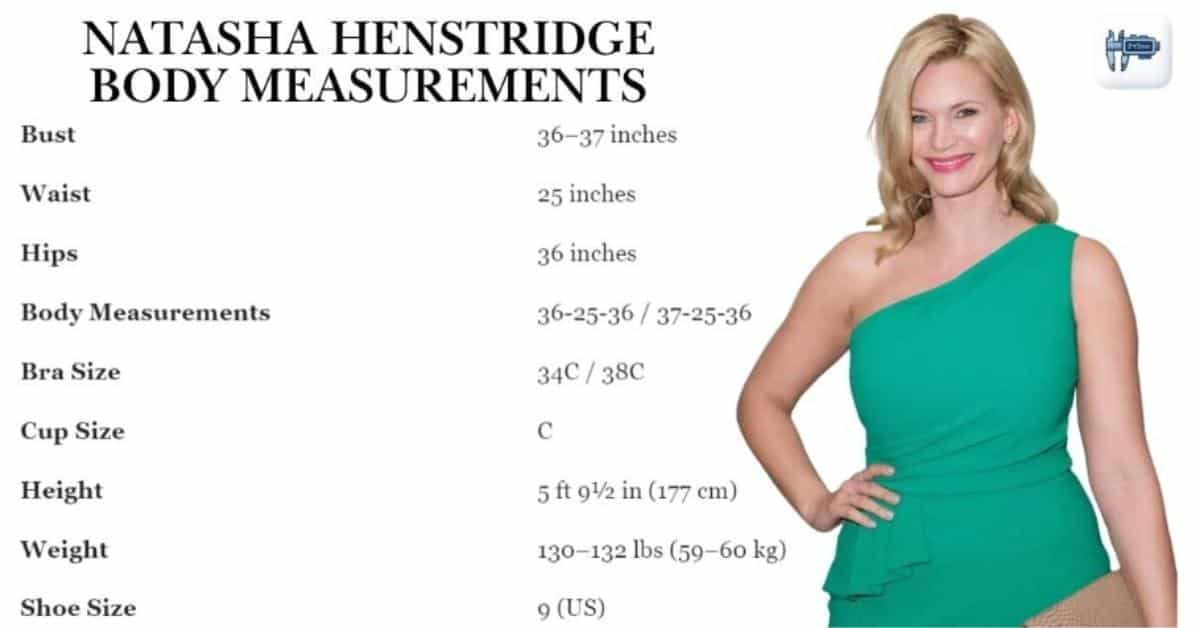 Natasha Henstridge Body Measurements